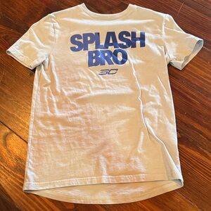 Under Armour Light Gray “ Splash Bro” T-Shirt